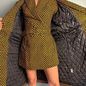 Ofuure Dress with matching Trench Coat